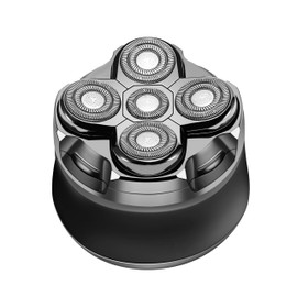 Smooth Shaver for Men, 5 Rotary Heads, Wet/Dry Use, Magnetic Heads, LED Display