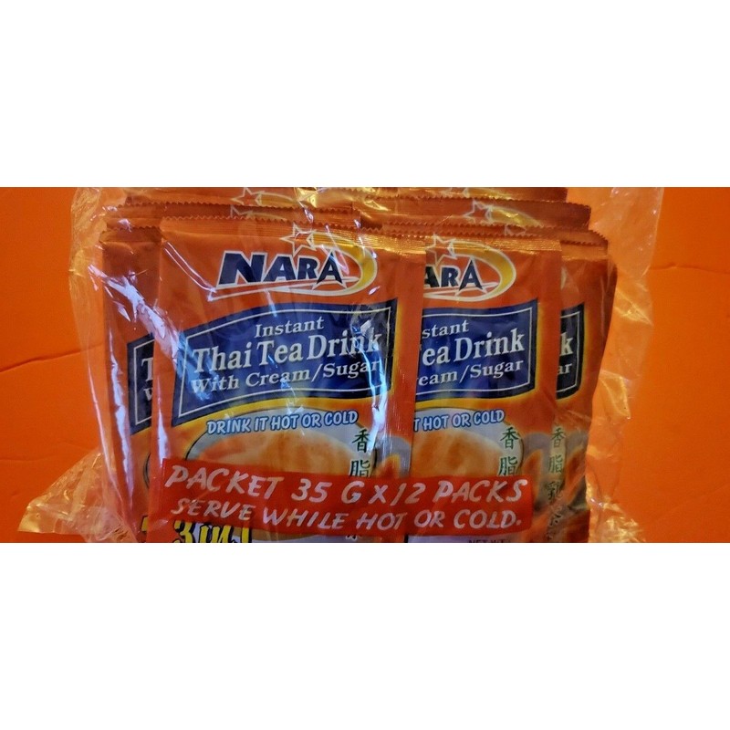 NARA 2 PACK NARA INSTANT THAI TEA DRINK WITH CREAM