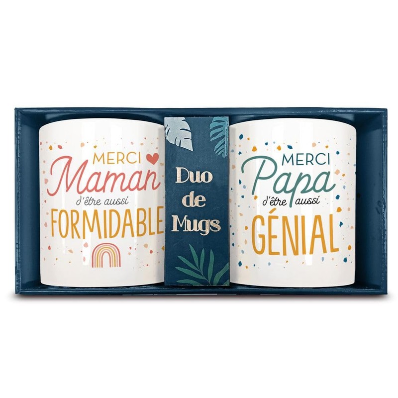 Gift Set Duo Mugs Mama Papa Ingenious