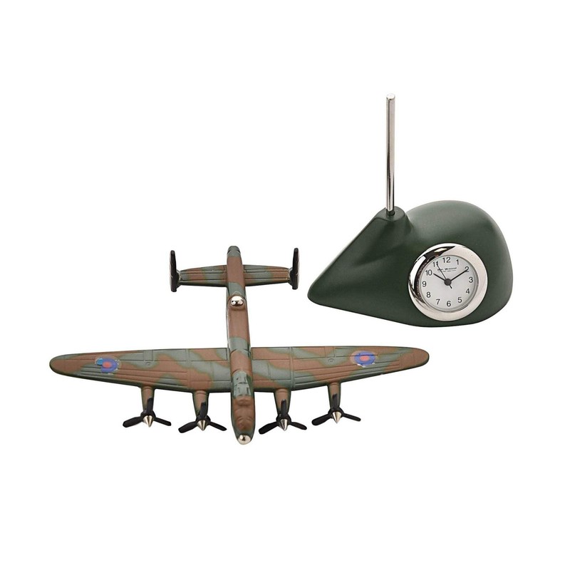 Lancaster Plane Miniature Clock