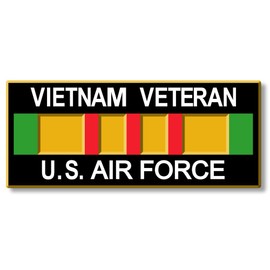 Vietnam Veteran - U.S. Airforce Magnet by Classic Magnets, Collectible Souvenirs Made in The USA