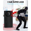 WSDCAM 110db Motorcycle Alarm with Remote Control Wireless Vibration Anti-Theft