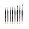 #3 Pure Kolinsky Sable Fine Point Round Artist Brush Series