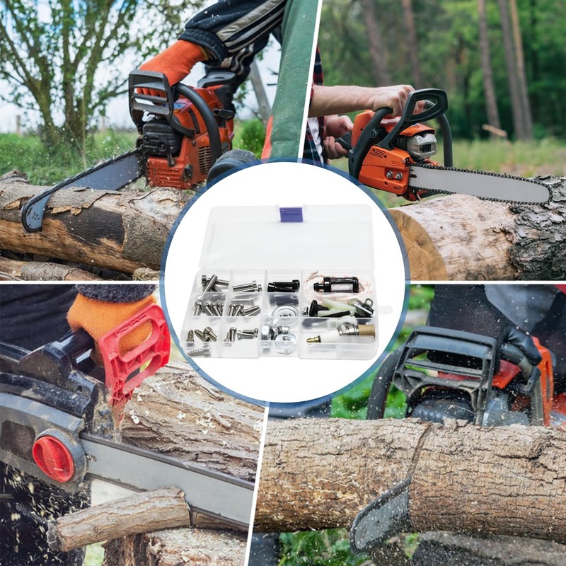 AUMEL Bolts Bar Nuts Stud Screw Hardware Kit for Stihl