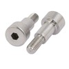 sourcing map M6 de 304 Stainless Steel Hexagonal Shoulder Bolts