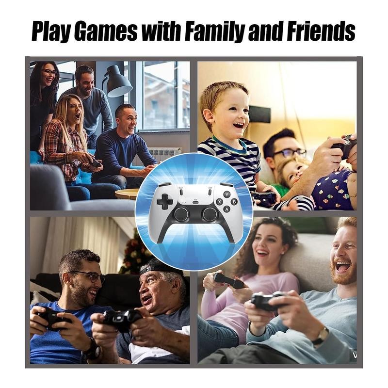 2025 New Wireless Retro Gaming Console with 50,000+ Games, 4K