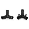 Aoneky 1-3/8 Inch Slant Roof Corner Canopy Fitting Kit, Heavy