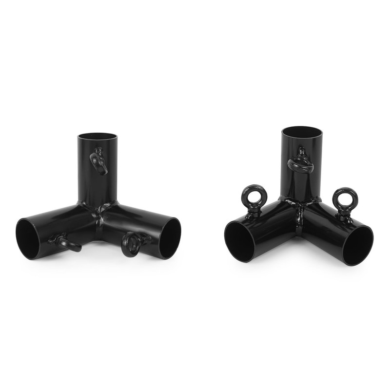 Aoneky 1-3/8 Inch Slant Roof Corner Canopy Fitting Kit, Heavy