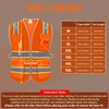 Rhino Hit High Visibility Safety Vest - Reflective Breathable Mesh