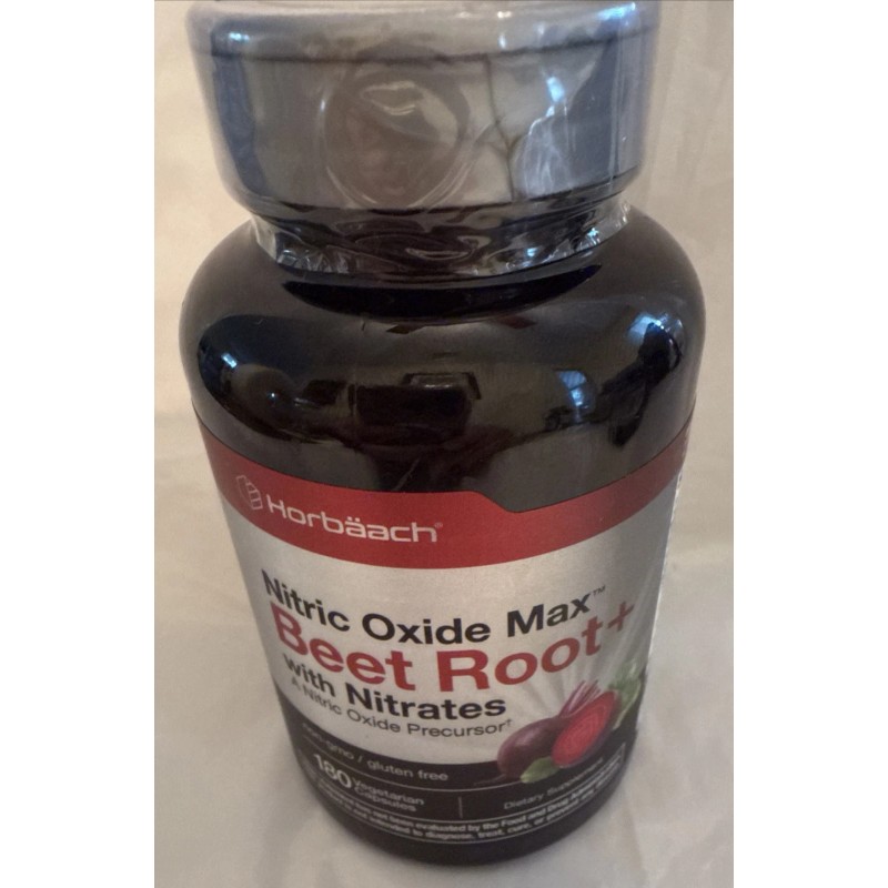 HORBAACH -NITRIC OXIDE MAX BEET ROOT -+ WITH NITRATES EXP