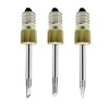 Sharplace 3 x Electronic Soldering Iron Tips, Replaceable E10 Components,