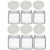 JARMING COLLECTIONS Mason Jars - 16 oz Glass Extra Wide