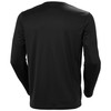 Helly-Hansen Men's HH Tech Crew LS 2.0, 980 Ebony