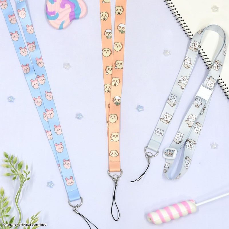 Gourmandies Chiikawa Neck Strap Secondhand Bookstore CK-15G
