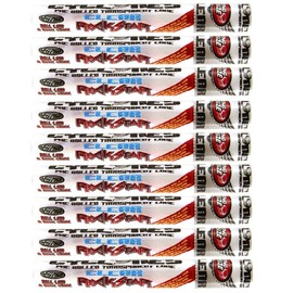 Cyclones Clear Cones 9 Pack - 11 Delicious Flavours!! Free Smell Proof Baggie! (Rockstar)