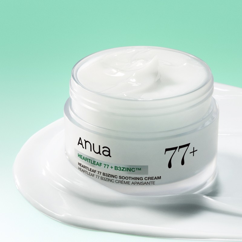 Anua Houttuynia cordata B3 Zinc Soothing Cream 80ml, 3 pcs