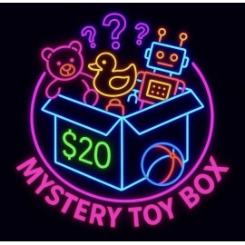 Mystery Toy Box – New Sealed Toys! Plush, Action Figures & More. $40+ Val