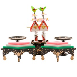 Hinamatsugu Mini Compact Hinamitaka Sanho Props Height 3.5 inches (9 cm)