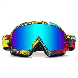 Zsling OTG - anteojos de esquí para nieve, protección UV, antivaho, para hombres, mujeres, jóvenes, moto de suciedad, motocross, UTV MX Offroad Racing