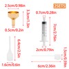 Wuyituart 5ml Perfume Refill Kit 8 Pcs Plastic Perfume Dispenser
