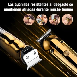 Operacion Mquina Para Cabello Trimmer Cortadora De Pelo Color Dorado                                                                                  