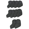 10 Pcs Golf Club Head Cover Stylish Exquisite PU Protective