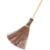 Garden Broom - Coconut Broom 55 Inch, Heavy Duty Sweeping