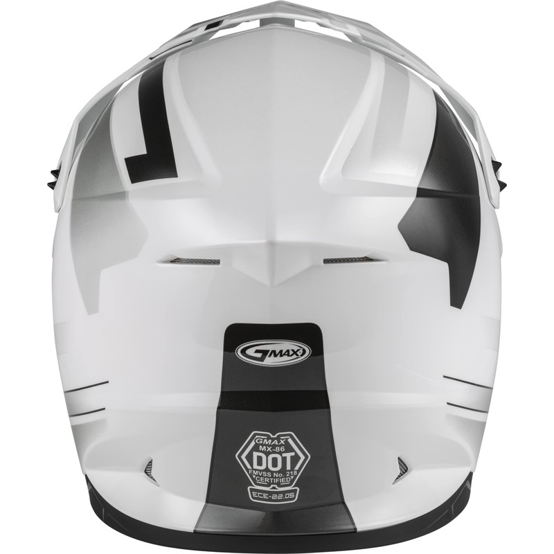 GMAX MX-86 Solid, Lightweight Full-Face Helmet for Motocross and Other