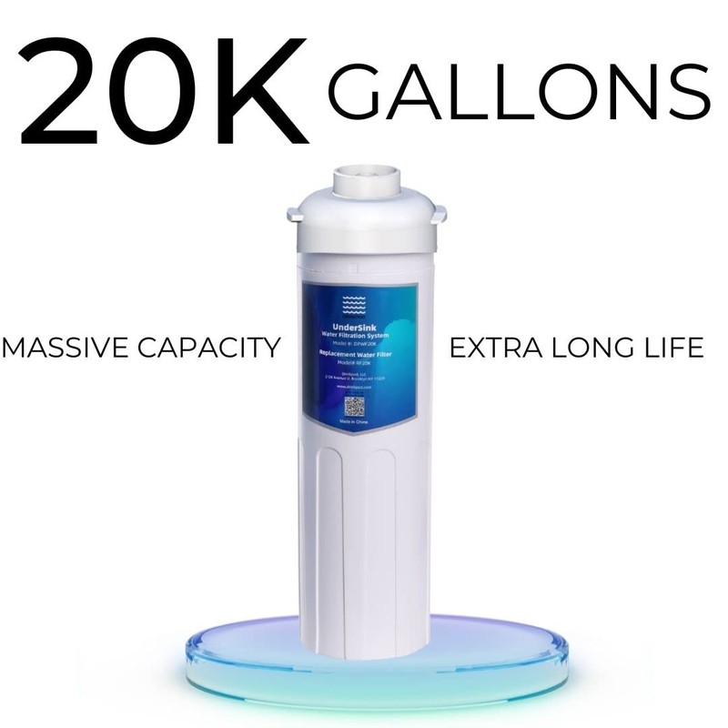 20,000 Gallon Replacement Water Filterpod Cartridge for Drinkpod Under Sink