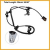 Partuto Rear Left ABS Wheel Speed Sensor ABS Sensor Fit
