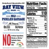 Bay View Smoked Pickled Polish Sausage, 9g of Protein, Mild,