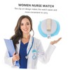 LIFKOME Nurse Fob Watch with Night Light Fashionable Retractable Nurse