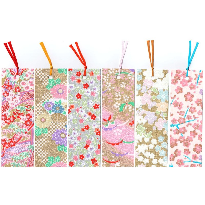 sumahonoyoufukuya Washi Bookmark Fighters sumahonoyoufukuya 6 Piece
