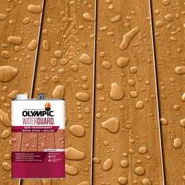 Olympic WaterGuard 1 gal. Sequoia Red Semi-Transparent Wood Stain and Sealer
