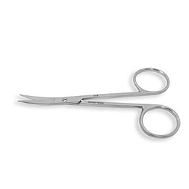O.R. Grade Iris Scissors, 4.5 in., Curved Point, Stainless Steel