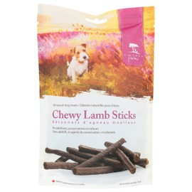 Caledon Farms Lamb Flavor Chewy Sticks Dog Treats, Gluten Free, No Additives, 7 Ounce (Pack of 4)