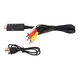 HD Multimedia Interface to RCA Converter Professional HD Multimedia Interface to AV Adapter for Old TV Monitor Projector 3.3ft