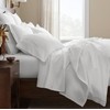 Boll & Branch Signature Hemmed Fitted Sheet - Queen, White