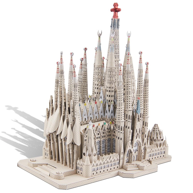 Piececool 3D Puzzles for Adults, La Sagrada Família Metal Model