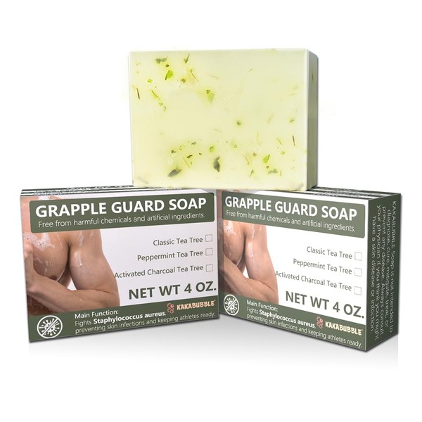 KAKABUBBLE KAKABUBBLE Classic Tea Tree Soap (2-Pack or 4-Pack, 4