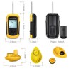 LUCKYLAKER Sonar Handheld Fish Finder Transducer Portable Water Depth Finder