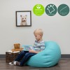 Children's Factory 26" Round Bean Bag, Bean Bag Chair with
