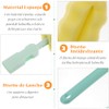 COME Cepillos de Limpieza para Botellas, 4 Piezas, Rosa |