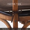 Elegant Comfort 6 Pack Chair Cushion Covers - Skid-Proof Rubber