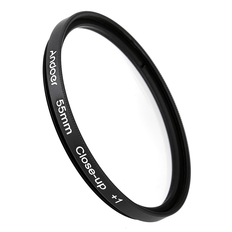 Andoer 55mm Macro Close-Up Filter Set +1 +2 +4 +10