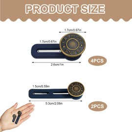 6 Taille Extender elastische Knöpfe, Jeans Stretch Knopf, Bündel Extender Set Jeans Kleid Hosen Männer und Damen, geeignet für schwangere Frauen, Arbeitnehmer, die gerne Jeans tragen