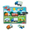 Melissa & Doug Vehicles Wooden Peg Puzzle (8 pcs)