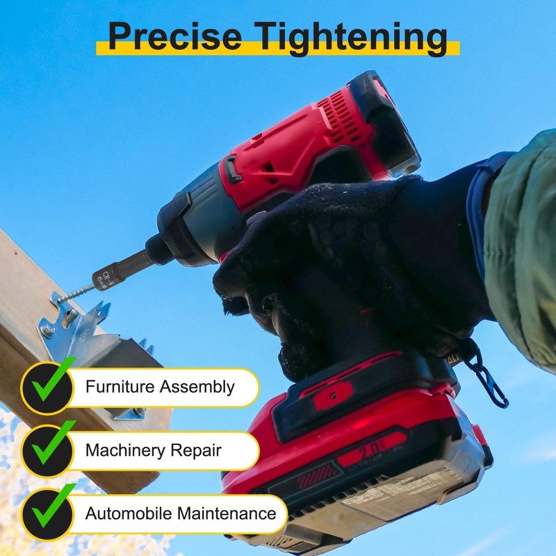 sourcing map 3pcs Nut Driver Drill Bit 5/16 Inch Socket