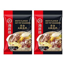 Hot Pot Seasoning (Lao Pai) Seabed Seabed, 3.9 oz (110 g) x 2 x 2