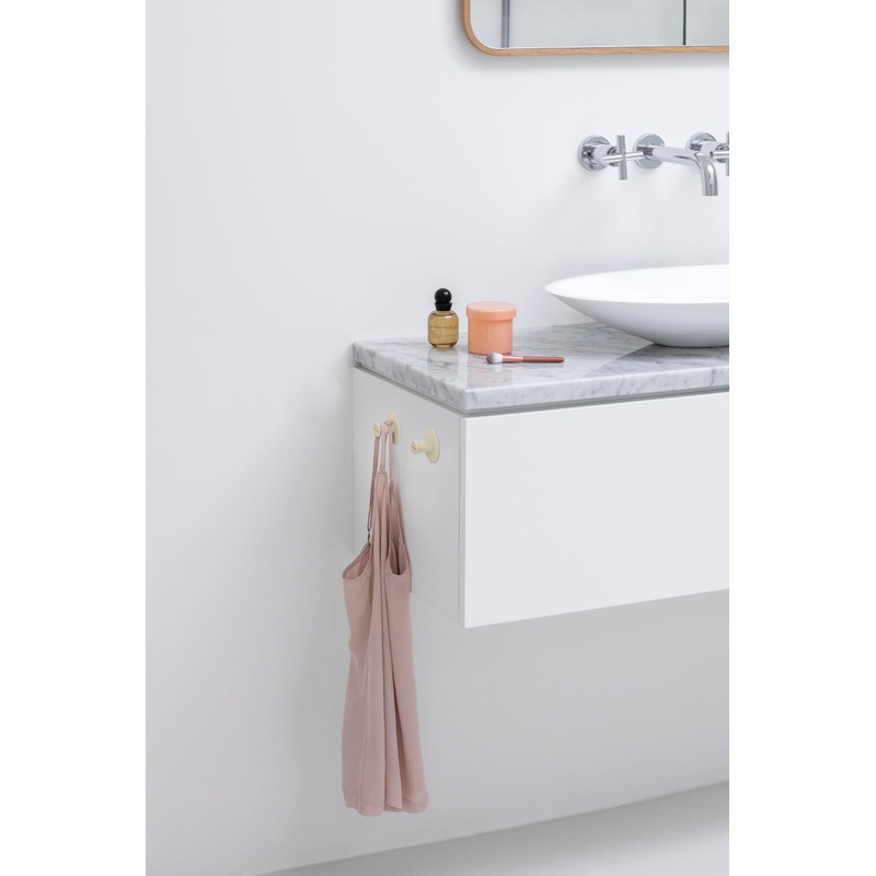 Brabantia - ReNew Handtuchhaken - Ideal für Bad, Toilette oder